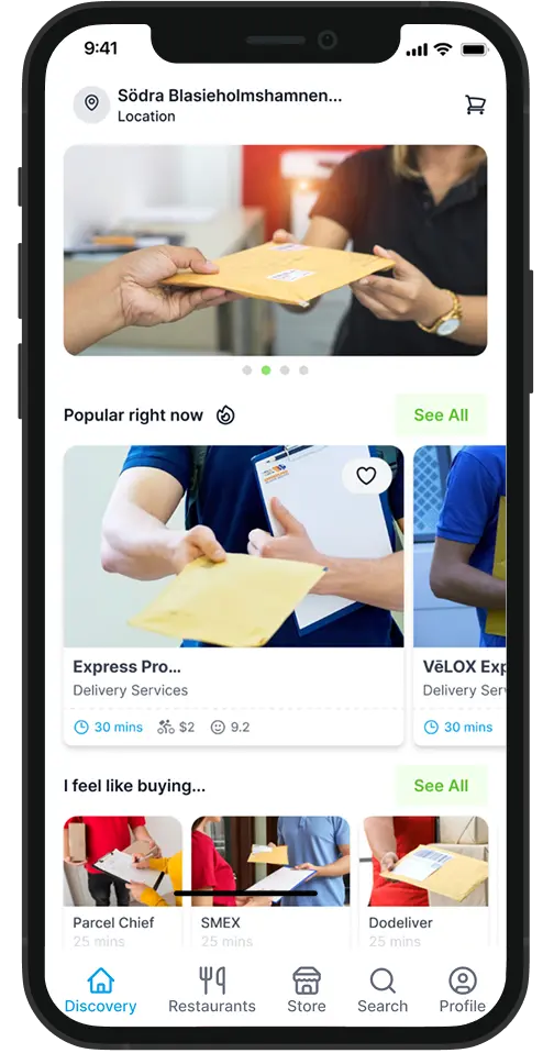 Your trusted app for document delivery