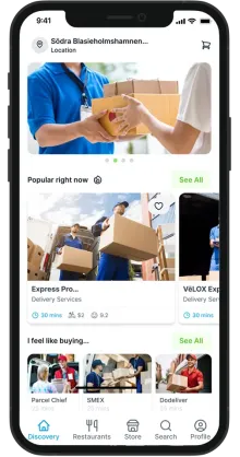 On-demand package delivery platform