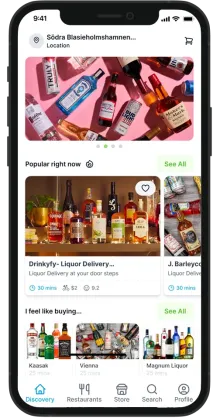 Liquor-delivery
