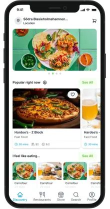 Modern food and beverage delivery platform